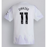 Stroje piłkarskie Manchester United Joshua Zirkzee #11 Koszulka Wyjazdowej 2025-26 Krótki Rękaw